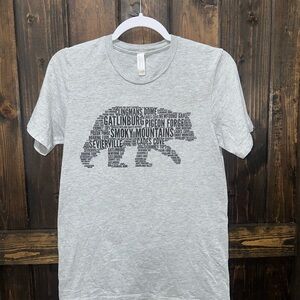 Bella Canvas Gray Gatlinburg Graphic Tee